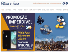 Tablet Screenshot of binhoesola.com.br